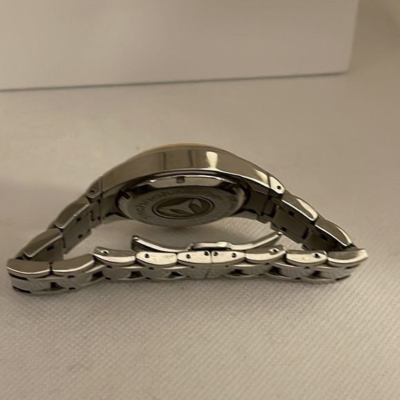 TechnoMarine Ladies Stainless and Rose Gold Diamond Neo Classic III Watch - EUC - Picture 7 of 15